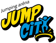 Logo Jump city, trampolínového centra v Trnave